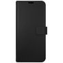 Valenta Gel Skin Housse Samsung Galaxy A13 4G Etui en Cuir Véritable Porte-Monnaie - Noir
