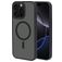 Mobiparts Hardcover iPhone 16 Pro Max MagSafe Plastique rigide Coque arrière - Satin Black