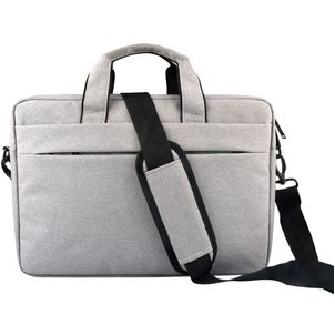 Mobigear Oxford Sac à bandoulière Ordinateur portable 15 - 16 Pouces Sacoche ordinateur - Gris