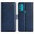 Mobigear Slim Magnet Housse Motorola Moto G71 5G Etui Porte-Monnaie - Bleu
