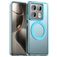 Mobigear Shockproof Xiaomi 14T Pro MagSafe Plastique rigide Coque arrière - Bleu