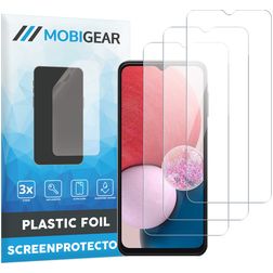 Mobigear Samsung Galaxy A13 4G Protection d'écran Film - Compatible coque (Lot de 3)