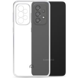 Mobilize Gelly Coque Transparente Samsung Galaxy A33 Coque arrière en TPU Souple - Transparent