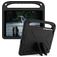 Mobigear AeroArmor Coque iPad 9 (2021) Coque de tablette pour enfants avec Poignée Enfants en EVA + Porte-crayon - Noir