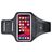 Mobigear Easy Fit Brassard Téléphone Motorola Edge 50 Ultra Brassard Coque de Sport en Neoprène - Noir