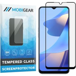 Mobigear Premium OPPO A54s Verre trempé Protection d'écran - Compatible Coque - Noir