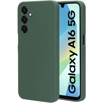 Mobiparts Coque Samsung Galaxy A16 Coque arrière en Silicone - Forest Green