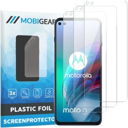 Mobigear Motorola Moto G100 Protection d'écran Film - Compatible coque (Lot de 3)