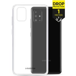 Mobilize Naked Protection Coque Transparente Samsung Galaxy A51 Coque arrière Rigide Anti-Chocs - Transparent