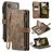 CaseMe C30 Housse iPhone Air Etui Porte-Monnaie - Marron