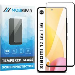 Mobigear Premium Xiaomi 12 Lite Verre trempé Protection d'écran - Compatible Coque
