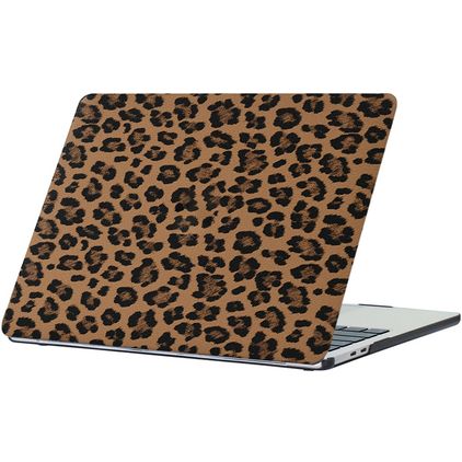 Mobigear Hardshell MacBook Pro 13 pouces (2016-2023) Coque rigide pour MacBook - Marron - Modèle A1706 / A1708 / A1989 / A2159 / A2289 / A2251 / A2338