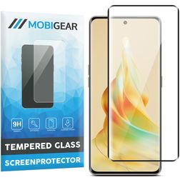 Mobigear Premium OPPO Reno 8T 5G Verre trempé Protection d'écran - Compatible coque - Noir