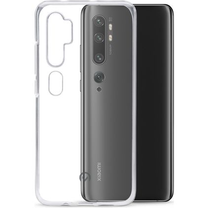 Mobilize Gelly Coque Transparente Xiaomi Mi Note 10 Coque arrière en TPU Souple - Transparent