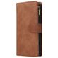 Mobigear Zipper Housse Samsung Galaxy Note 10 Lite Etui Porte-Monnaie - Marron