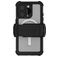 Ghostek Nautical Belt Coque iPhone 16 Pro MagSafe Coque arrière Imperméable Rigide Anti-Chocs - Transparent / Noir