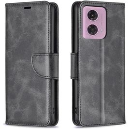 Mobigear Excellent Housse Motorola Moto G24 Etui Porte-Monnaie - Noir