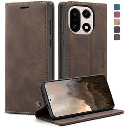 CaseMe 013 Housse OnePlus 15 Etui Porte-Monnaie - Coffee