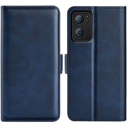 Mobigear Slim Magnet OPPO Find X5 Lite Étui Portefeuille - Bleu foncé