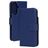 Mobiparts Wallet Samsung Galaxy A57 Cuir véritable Étui Portefeuille - Bleu