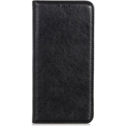 Mobigear Classic Elegance Housse Samsung Galaxy A51 Etui Porte-Monnaie - Noir