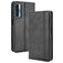 Mobigear Sensation Housse TCL 20L Etui Porte-Monnaie - Noir