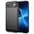 Mobigear Brushed Slim iPhone Air TPU souple Coque arrière - Noir