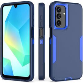 Mobigear Rugged Coque Samsung Galaxy A26 Coque arrière Rigide Anti-Chocs - Dark Blue