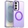 Mobigear Shockproof Samsung Galaxy S26 MagSafe Plastique rigide Coque arrière - Violet