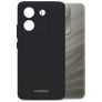 Mobilize Rubber Gelly Coque POCO M7 Pro Coque arrière en TPU Souple - Noir