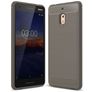 Mobigear Brushed Slim Coque Nokia 2.1 Coque arrière en TPU Souple - Gris