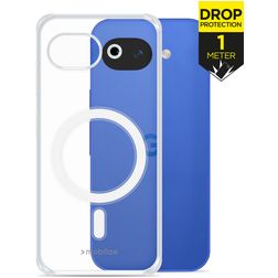 Mobilize Naked Protection Coque Transparente Google Pixel 10a MagSafe Coque arrière Rigide Anti-Chocs - Transparent