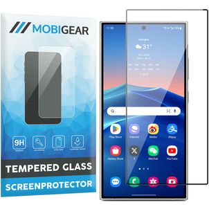 Mobigear Premium Samsung Galaxy S24 Ultra Verre trempé Protection d'écran - Compatible Coque