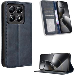 Mobigear Sensation Housse Xiaomi 14T Etui Porte-Monnaie - Bleu