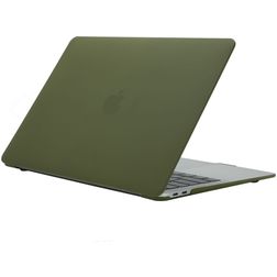 Mobigear Cream Matte MacBook Air 13 Pouces (2018-2020) Coque - Avocat - Model A1932 / A2179 / A2337
