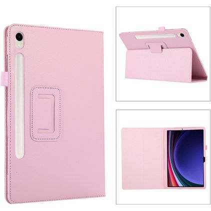 Mobigear Classic Coque Samsung Galaxy Tab S11 + Porte-crayon - Rose