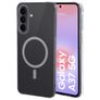 Mobiparts Classic Coque Transparente Samsung Galaxy A37 MagSafe Coque arrière en TPU Souple - Transparent