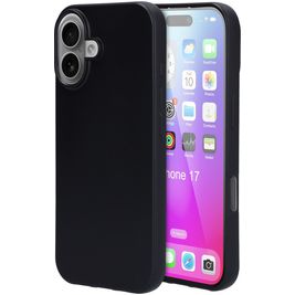 Mobiparts Classic Coque iPhone 17 Coque arrière en TPU Souple - Noir