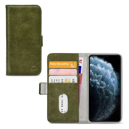 Mobilize Elite Gelly Housse iPhone 11 Pro Etui Porte-Monnaie - Vert