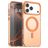 Mobigear Shockproof iPhone 18 Pro MagSafe Plastique rigide Coque arrière - Orange