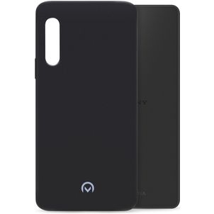 Mobilize Rubber Gelly Coque Sony Xperia 10 V Coque arrière en TPU Souple - Matt Black