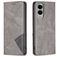 Mobigear Rhombus Slim Housse Samsung Galaxy S25 Edge Etui - Gris