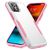 Mobigear Heavy Armor Coque iPhone 14 Plus Coque arrière Rigide Anti-Chocs - Blanc / Rose