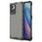 Mobigear Honeycomb Coque OPPO Find X5 Lite Coque arrière Rigide Anti-Chocs - Noir