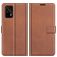 Mobigear Wallet Housse Realme GT Etui Porte-Monnaie - Marron