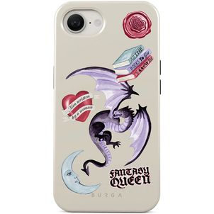 Burga Tough Coque iPhone 17e MagSafe Coque arrière Rigide Anti-Chocs - Plot Twister