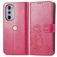 Mobigear Clover Housse Motorola Edge 30 Pro Etui Porte-Monnaie - Magenta Mobigear Clover Housse Motorola Edge 30 Pro Etui Porte-Monnaie - Magenta