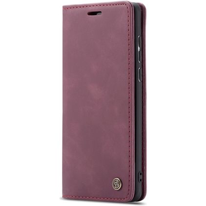 CaseMe 013 Samsung Galaxy A71 Étui Portefeuille - Bordeaux