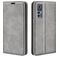 Mobigear Retro Slim Housse TCL 30 Plus Etui Porte-Monnaie - Gris