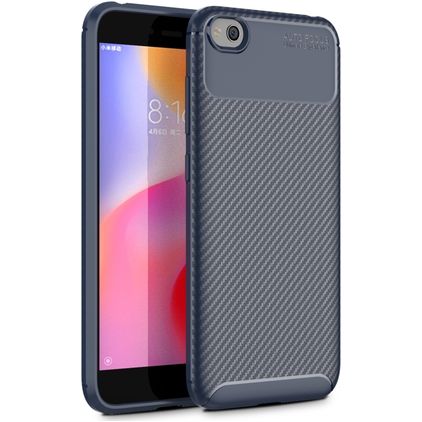 Mobigear Racing Coque Xiaomi Redmi Go Coque arrière en TPU Souple - Bleu